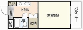 第五若宮ビルの間取り画像