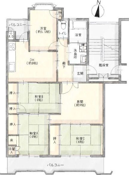 間取図