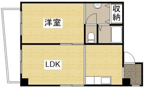 プレアール岡山医大東Ⅱの間取り画像