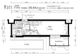 スカイコートグランメゾン御殿山の間取り画像