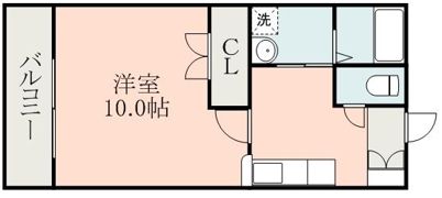 ライズ平成さくら通りの間取り画像