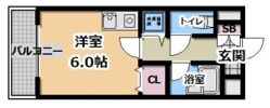 ウエストポイントの間取り画像