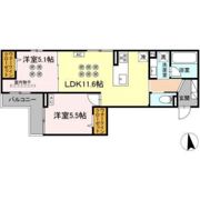 D－ROOM villaの間取り画像