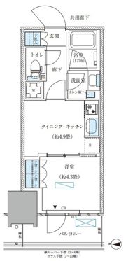 パークアクシス西大島コンフォートスクエアの間取り画像