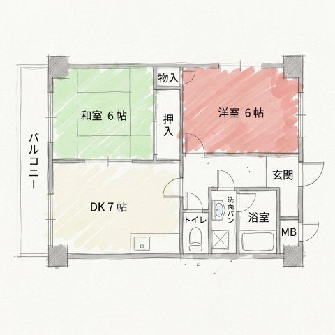 間取図