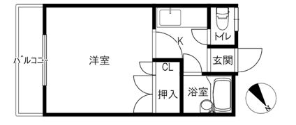 コーポマゼンダの間取り画像