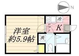 カントリー西横浜の間取り画像