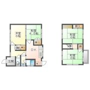国富借家の間取り画像
