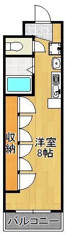 サンシティ大畠の間取り画像