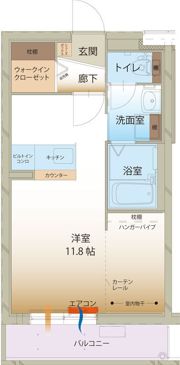 グランメゾン モンターニュの間取り画像
