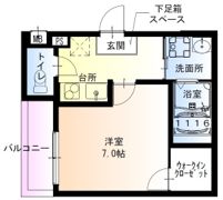 フジパレス南正雀Ⅲ番館の間取り画像
