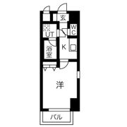 W.O.B.UMEDAの間取り画像