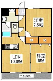 ウィステリア浅間の間取り画像