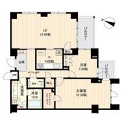 エスティメゾン白金台の間取り画像
