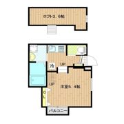 Flower Wing 原町の間取り画像