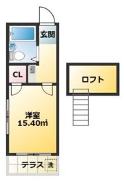 エクセル狭山の間取り画像