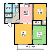 シャーメゾンGの間取り画像