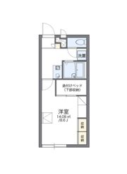 レオパレスラティエーラ1の間取り画像