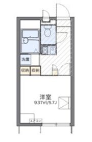 レオパレスアルカネットの間取り画像