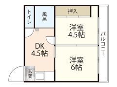 トーコービルの間取り画像