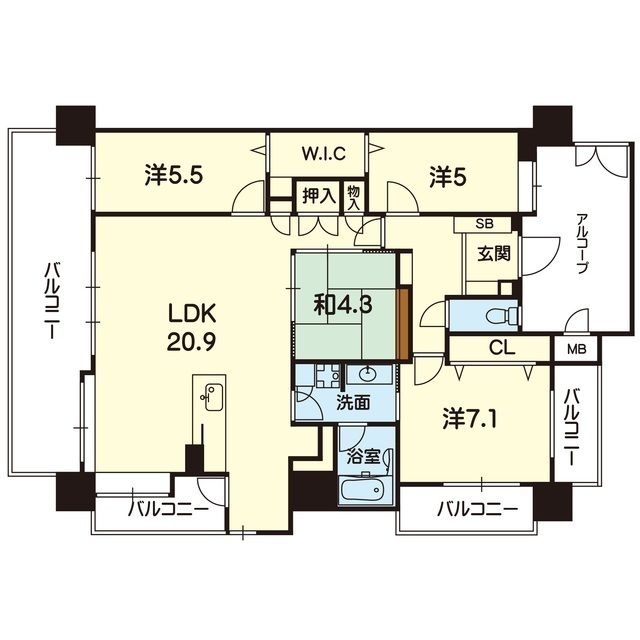 間取図