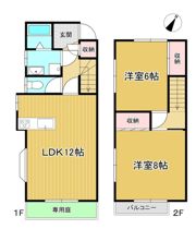 テラスハウス湧川の間取り画像
