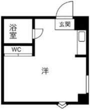 JPアパートメント東大阪Ⅱの間取り画像