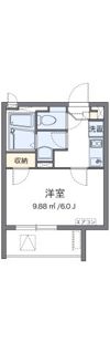 クレイノクレージュ柳原の間取り画像