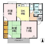 フレンドリーハイツ日野 B棟の間取り画像