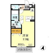 ハイツ大蔵の間取り画像