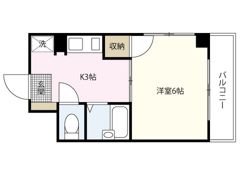 カーサデルKの間取り画像