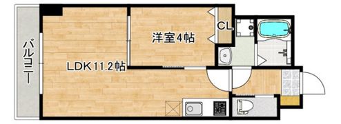 Boardwalk府中の間取り画像