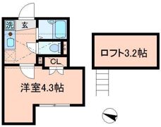 カーザ志村の間取り画像