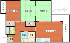セジュールHARAの間取り画像