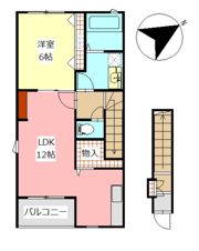 Biorla Mの間取り画像