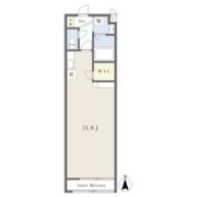 クレア小田原の間取り画像