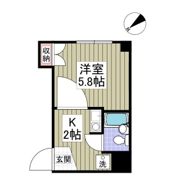 サカエコーポ桜ヶ丘の間取り画像