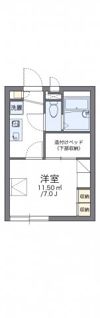 レオパレスTWINKLEの間取り画像