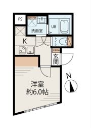 AURORA SHINKOIWAの間取り画像