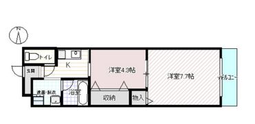 グランヴィスタ安倉の間取り画像