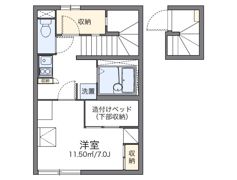 レオパレスRINDENの間取り画像