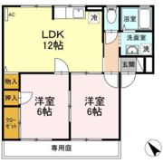 ビューバレー原田の間取り画像