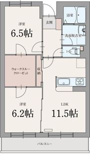 グランウッドの間取り画像