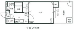 ビビエンタカワハラの間取り画像