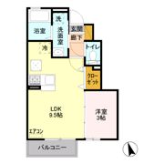 メゾン・ド・シャテーヌの間取り画像