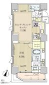 パークアクシス赤坂見附の間取り画像