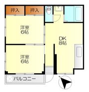 ヴェル中迫Sの間取り画像