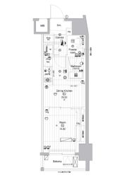 PREMIUM CUBE 亀戸の間取り画像