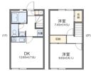 レオパレスカサブランカの間取り画像