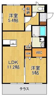 LEGENDハイム行橋の間取り画像